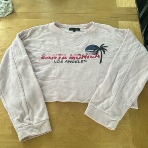 LA hearts by pacsun cropped top